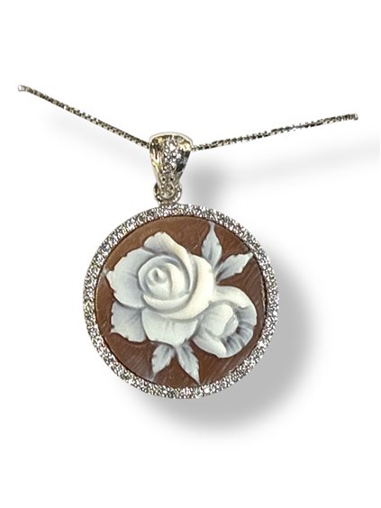 Halskette Mandile 1922 Dame Cammei  in Silber Conchiglia 2KK67894.2 - 2KK67894.2